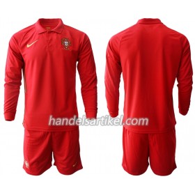 Portugal Kinder Heim Trikotsatz Euro 2020 Langarm (+ Kurze Hosen)